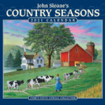 2021 John Sloane s Country Seasons Deluxe Wall Calendar By John Sloane