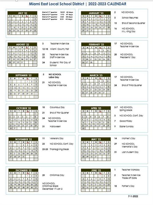 2022 2023 Charlotte County Schools Calendar 2022 23 April Calendar 2022