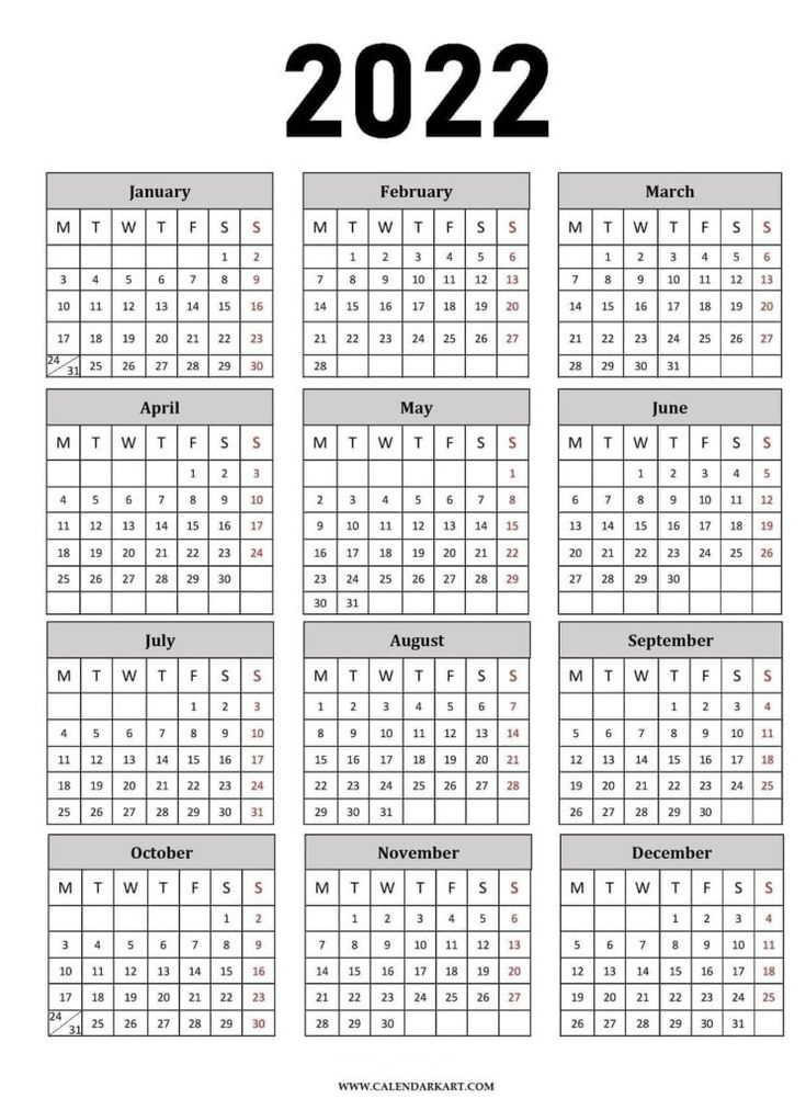 2022 Day Of Year Calendar Www summafinance