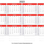 2023 Calendar