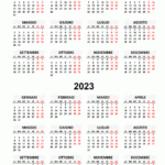 Calendario 2022 2023 Calendario su