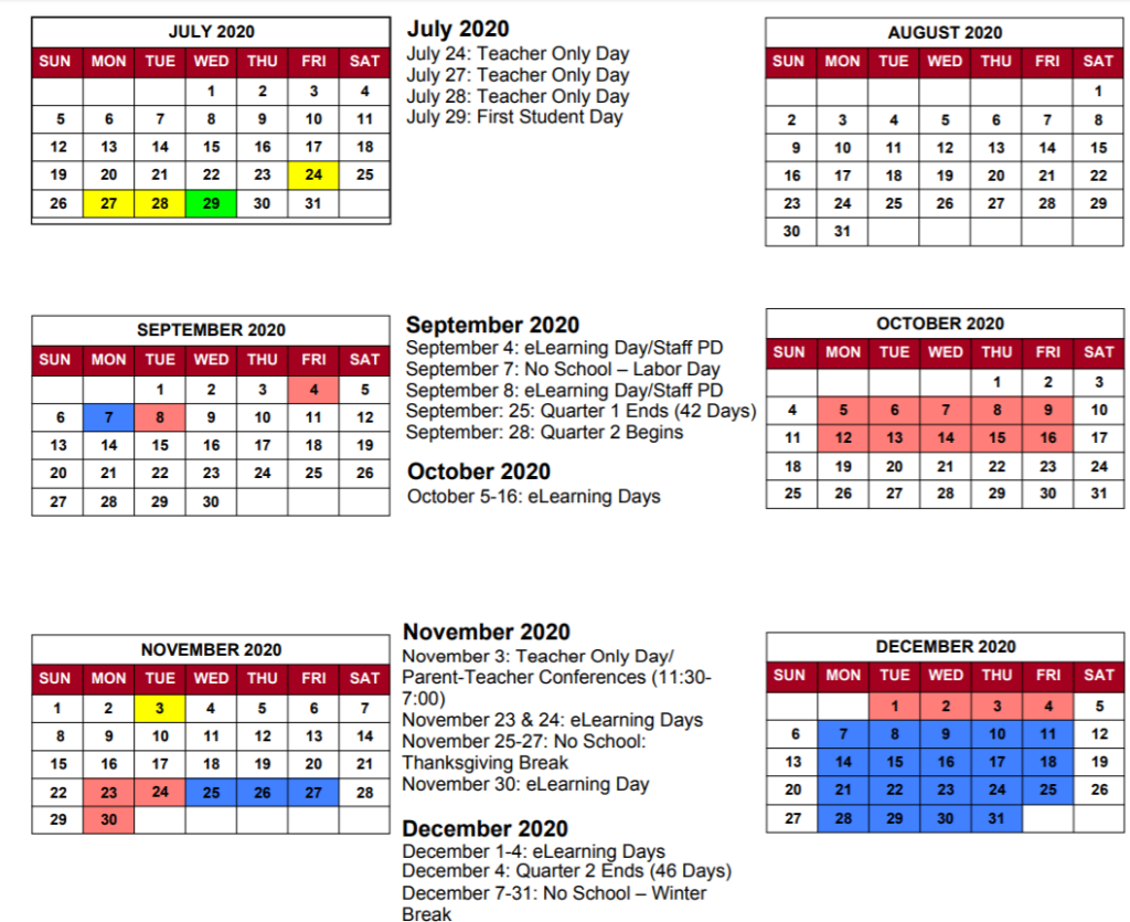 Clarke County School Calendar 2020 2021 Printable Calendars 2021