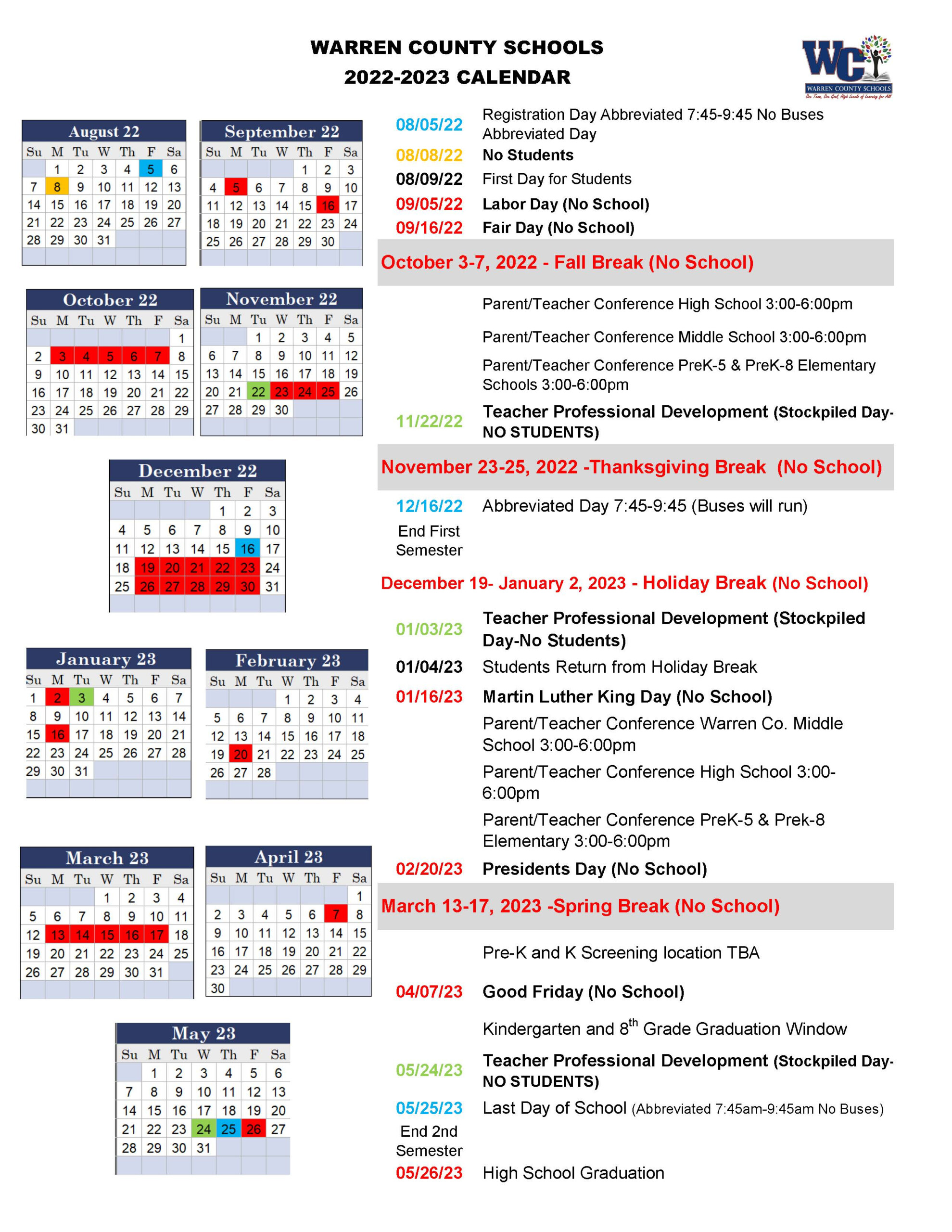 County Calendar 2023 July Month