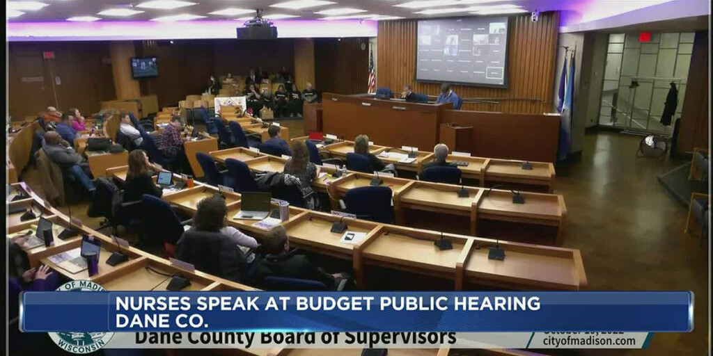 Dane County Holds First Public Hearing For 2023 Budget Proposal