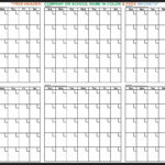 Free Calender 6 Monthly Example Calendar Printable