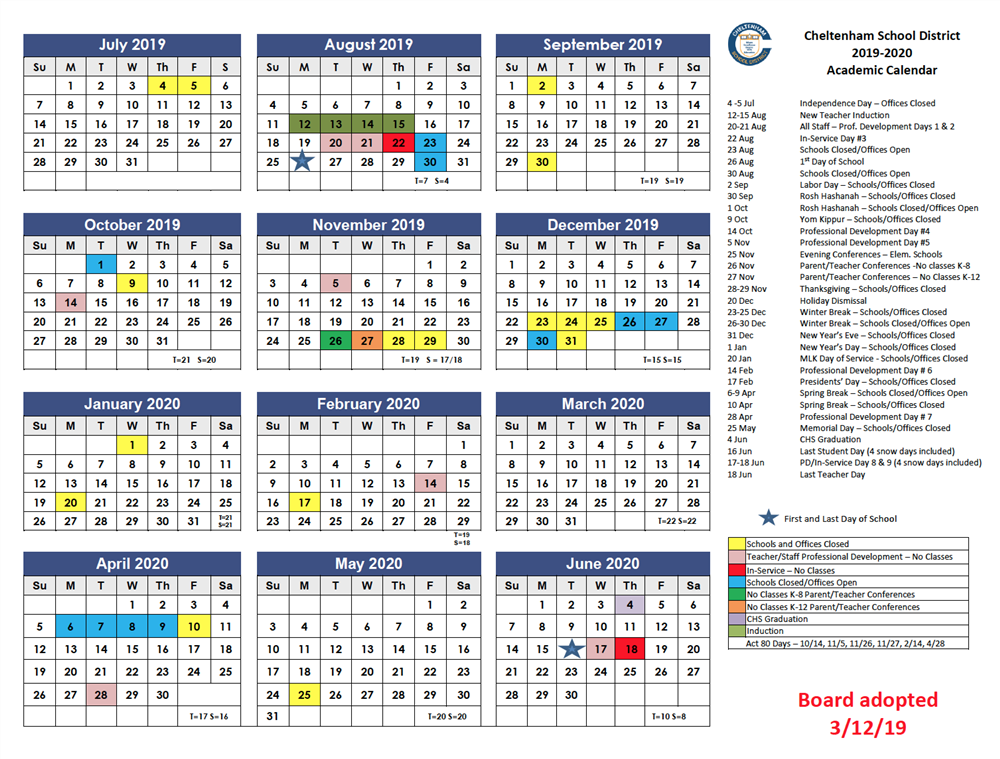 County Calendars 2023 Questions