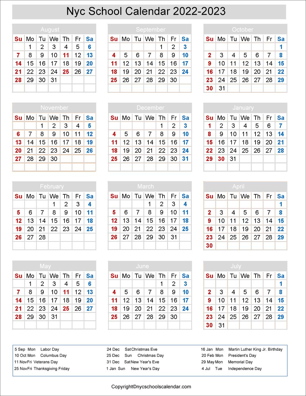 Greenville County Schools Calendar 2022 2023 June 2022 Calendar