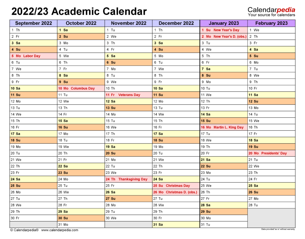 Guilford County Schools 2022 2023 Traditional Calendar October 2022 