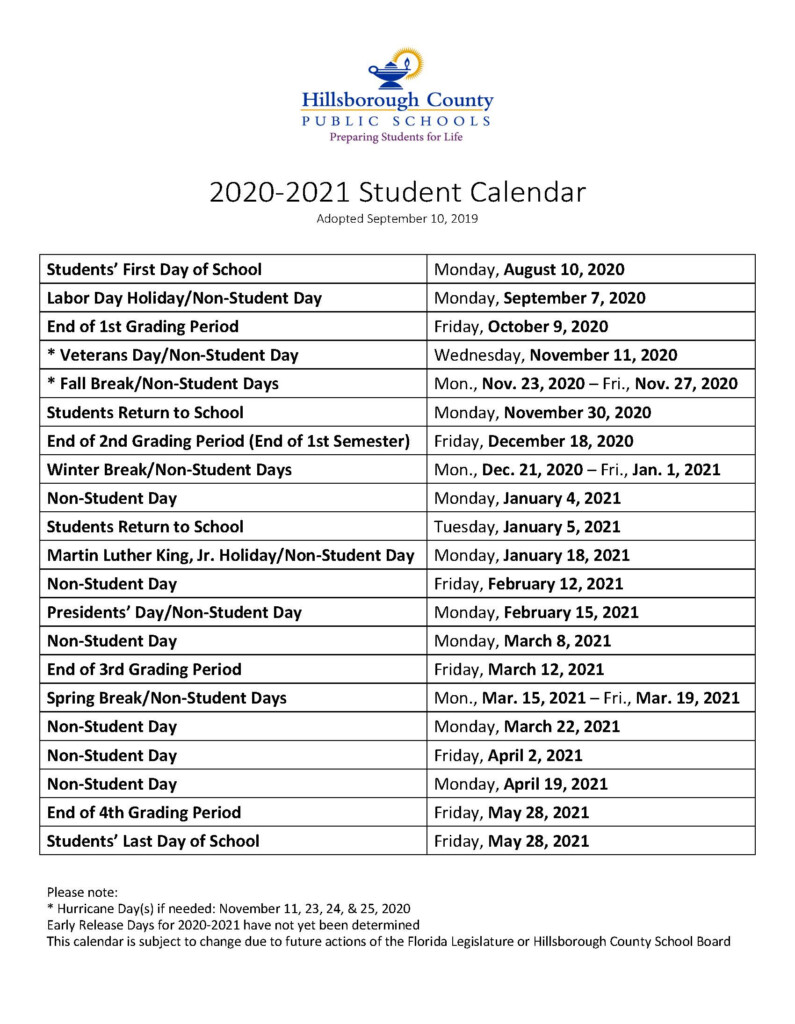 Hillsborough County Public Schools Calendar 2022 23 February 2022 