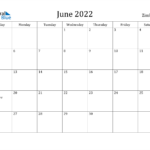 June 2022 Mom Calendar Printable July Calendar 2022