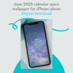 June 2023 Calendar For Iphone android samsung oppo Phone Etsy Australia