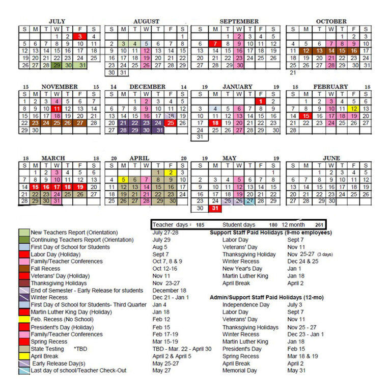 La County Calendar 2023