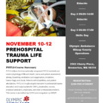 PHTLS Nov 10 12 Hosted By Olympic Ambulance Kitsap County EMS And