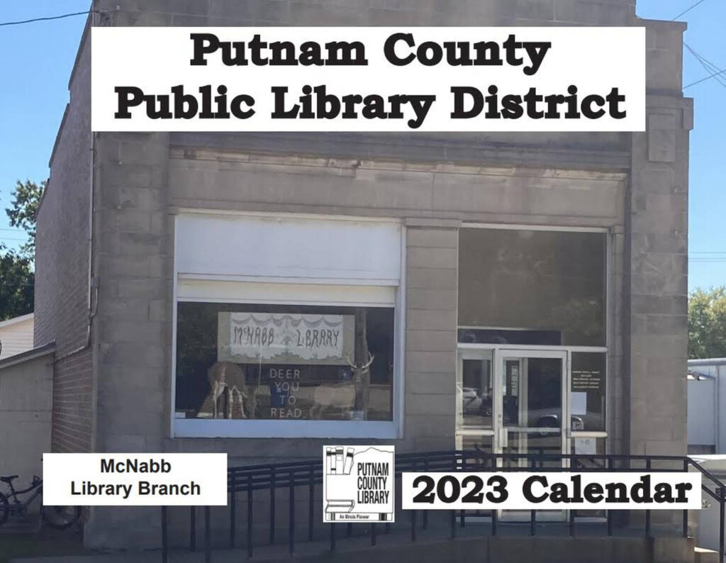 Putnam County Public Library 2023 Calendars Now Available For Pick Up 