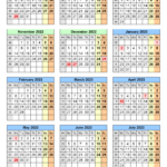 School Calendars 2022 23 UK Free Printable Word Templates