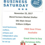 Small Business Saturday At Bland County Farmers Market Events