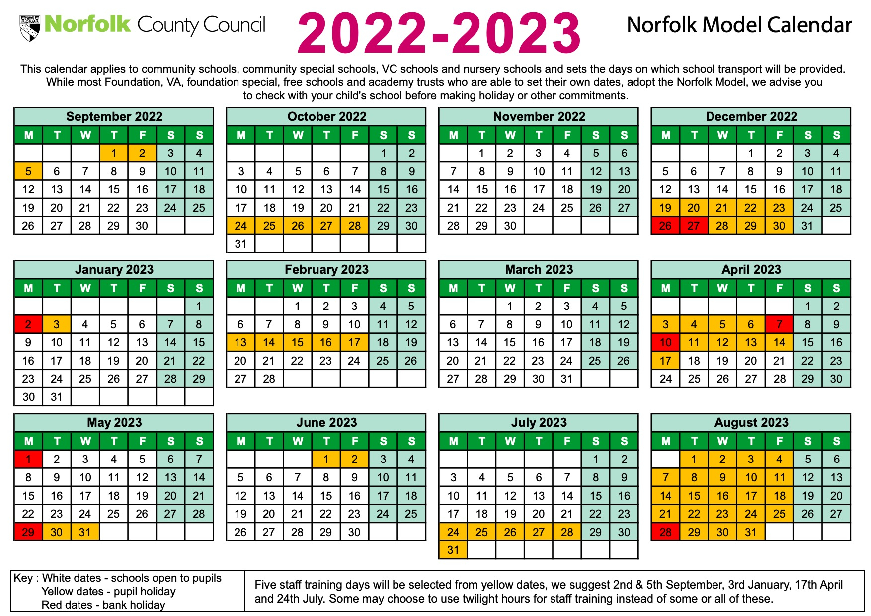 Term Dates Buxton Primary School