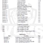 Vance County Middle School Athletics Schedules And Results