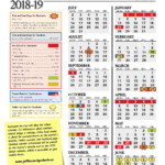 2018 2019 District Calendar Jefferson County School District