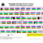 2018 2019 Four Track Calendar Douglas County School District