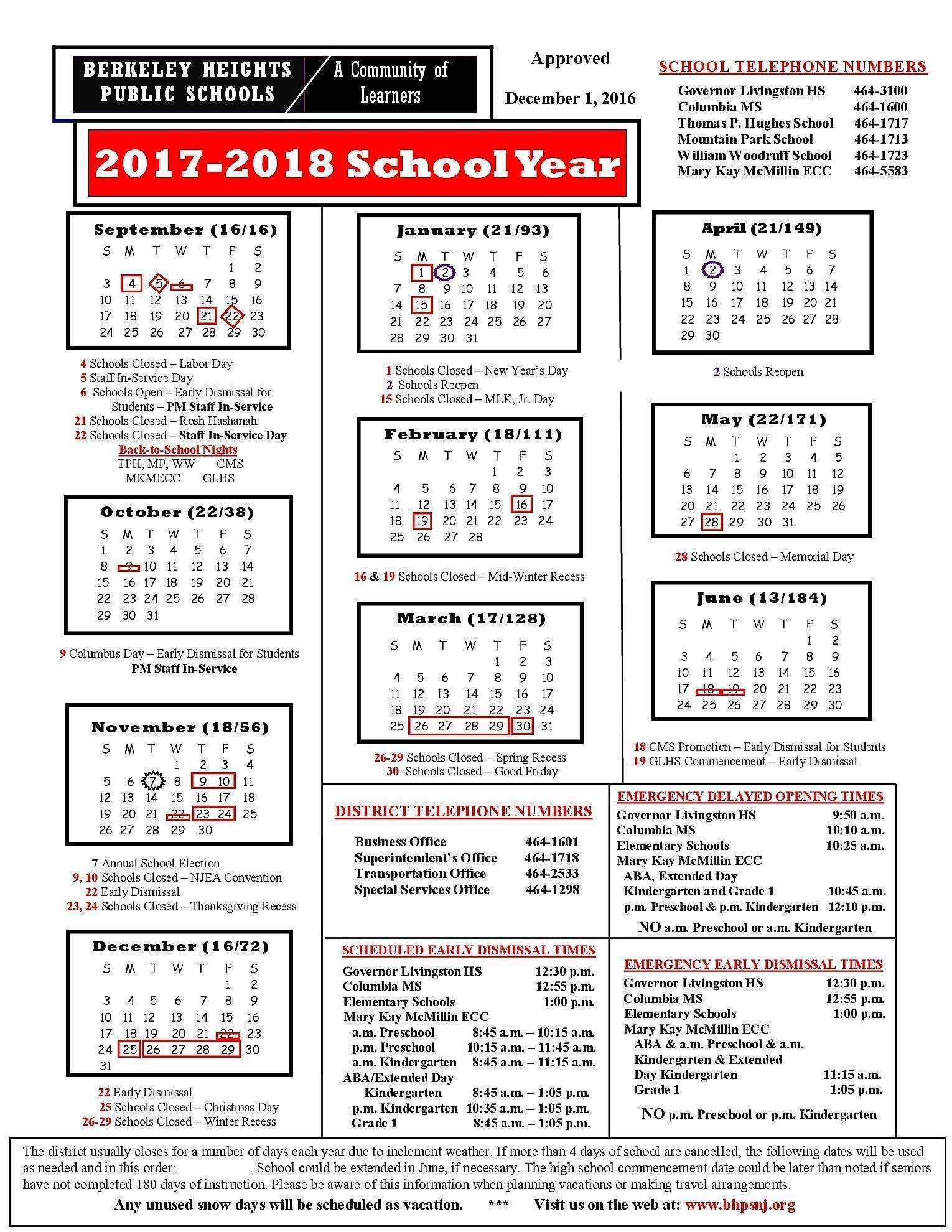 2020 Hillsborough County School Printable Calander Example Calendar