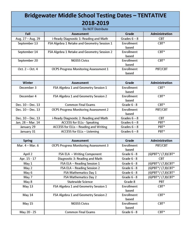 2020 Ocps Calendar Calendar Printable Free