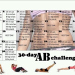 Abs And Arms Month Long Challenge MyFitnessPal July Calendar