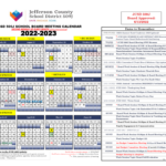 Board Calendar Jefferson County School District 509J