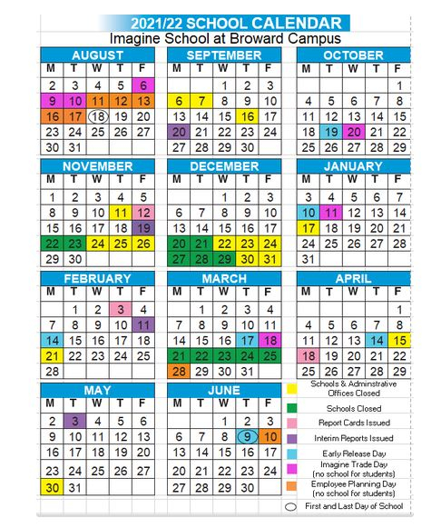 Broward County Schools Calendar 2022 Usa