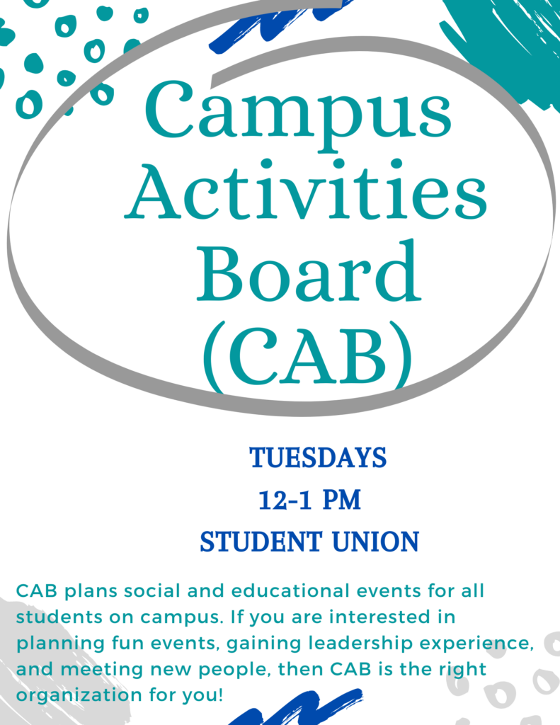 Campus Activities Board CAB UWM Washington County