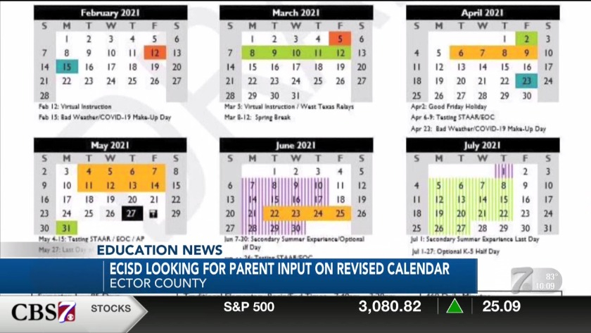 Ecisd Calendar 2021