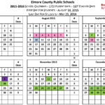 Elmore County Public Schools Calendar