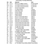 Entire Basketball Schedule 22 23 Tift County High School