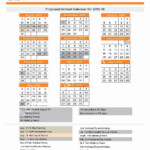 Exceptional School Calendar Orange County School Calendar Homeschool Calendar Academic Calendar