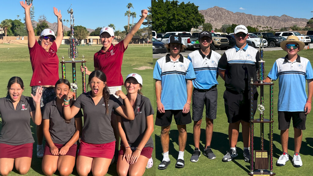 Gila Ridge Kofa Claim Golf Teams Claim City Championships KYMA