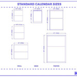 Guide To Standard Calendar Size with Drawings Homenish