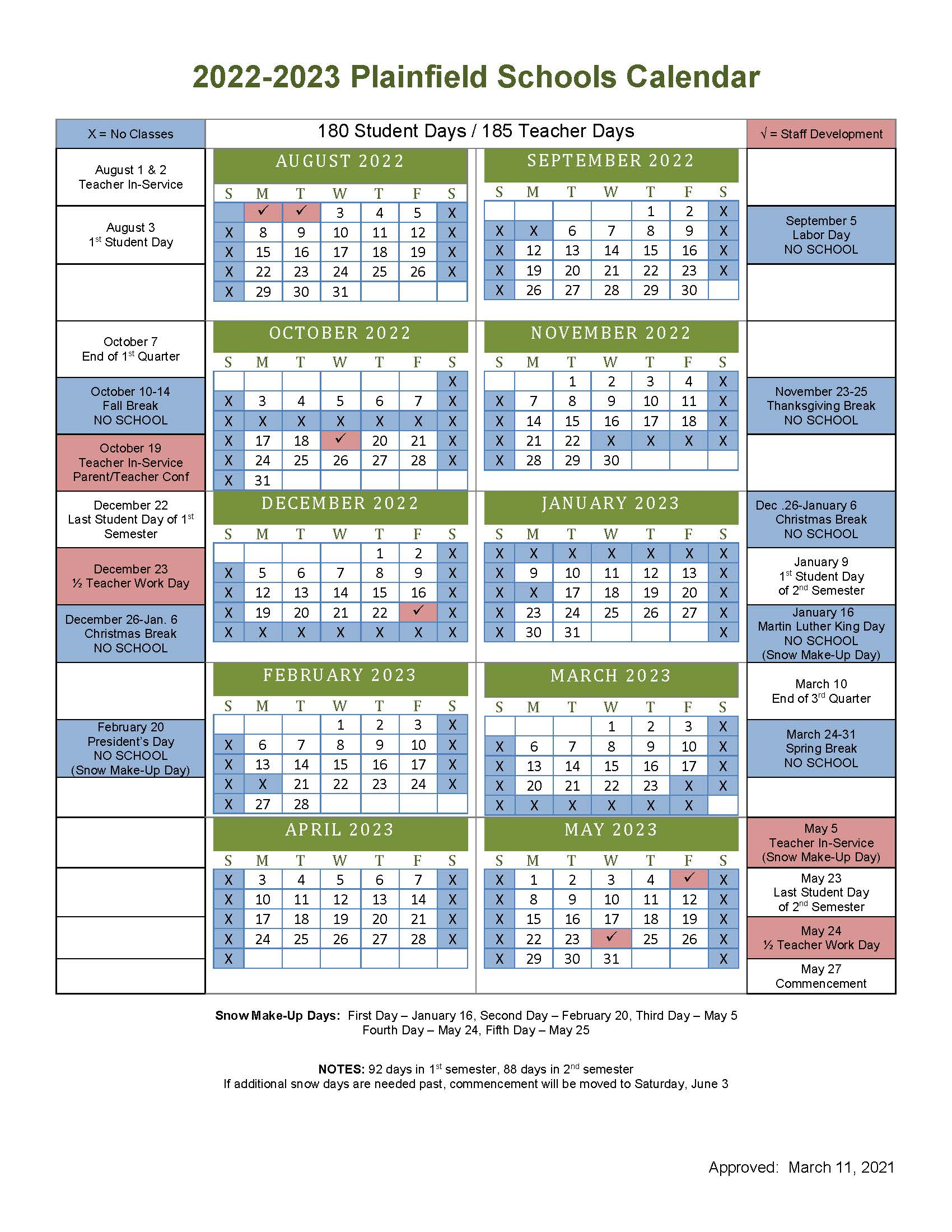 Guilford County Schools Calendar 2023