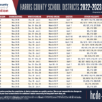 HCDE Releases 2022 2023 Comprehensive School Calendar For 25 Harris