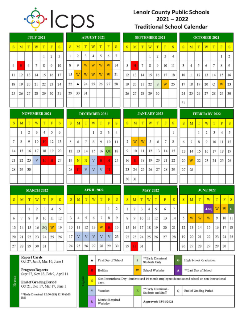 Hoping For A Normal School Year LCPS Sets Calendar For 2021 2022 