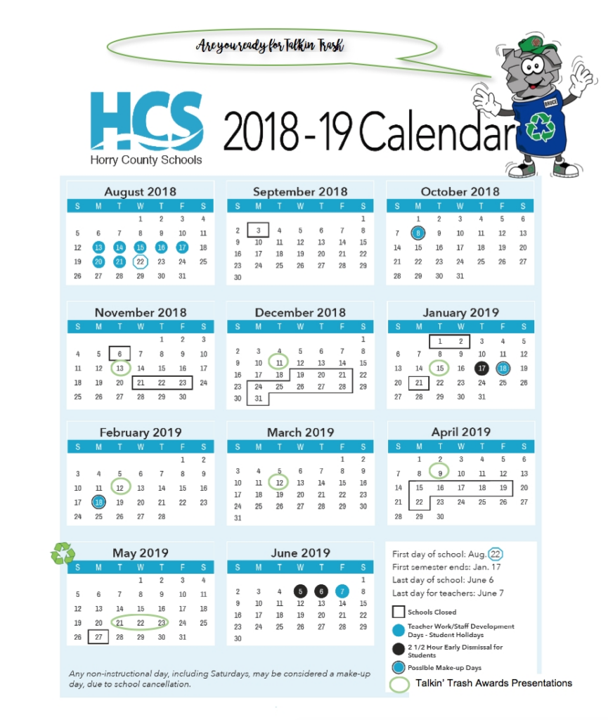 Horry County Schools Calendar Qualads