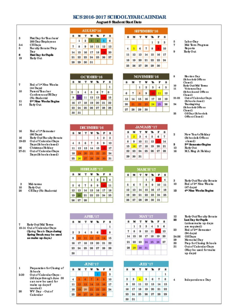 Kanawha County Schedule 2019 2020 Carfare me 2019 2020