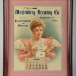 Lot Detail FRAMED 1899 MUHLENBERG BREWING COMPANY CALENDAR