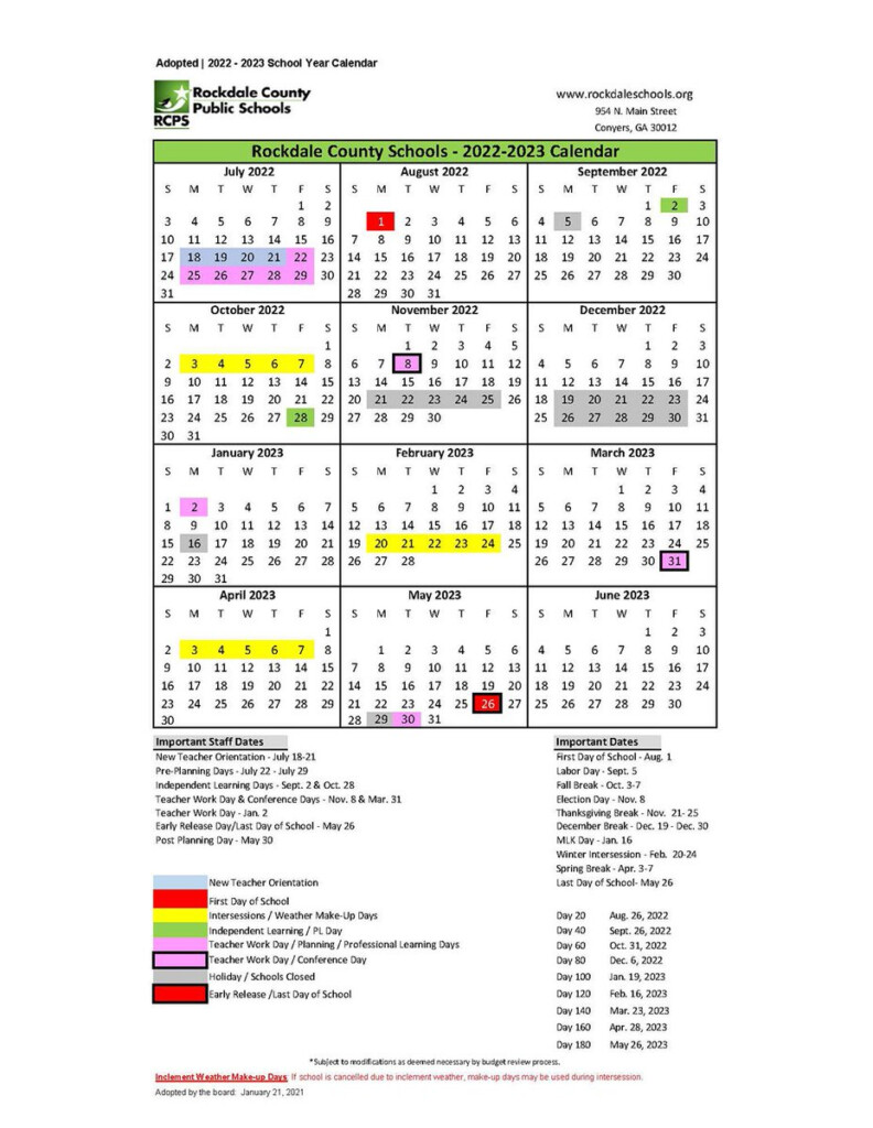 Ocps Calendar 2022 23