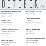 October 2012 Calendar Of Events In Orange County Northwood II