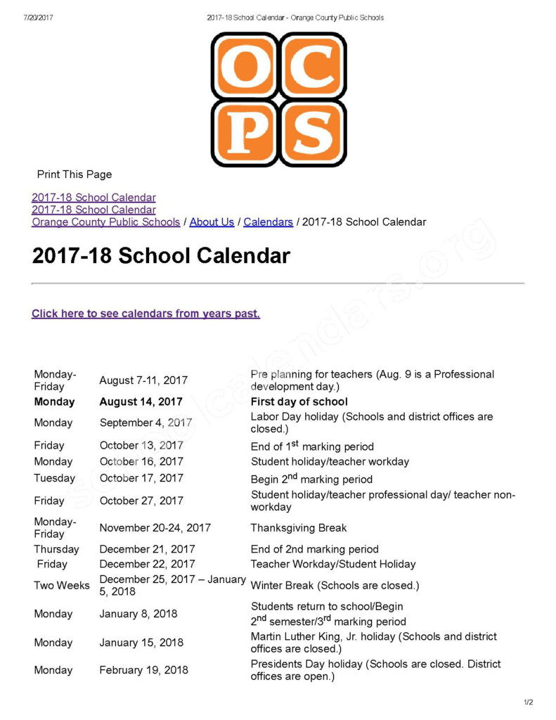 Orange County Schools Nc Calendar Marsh Mello