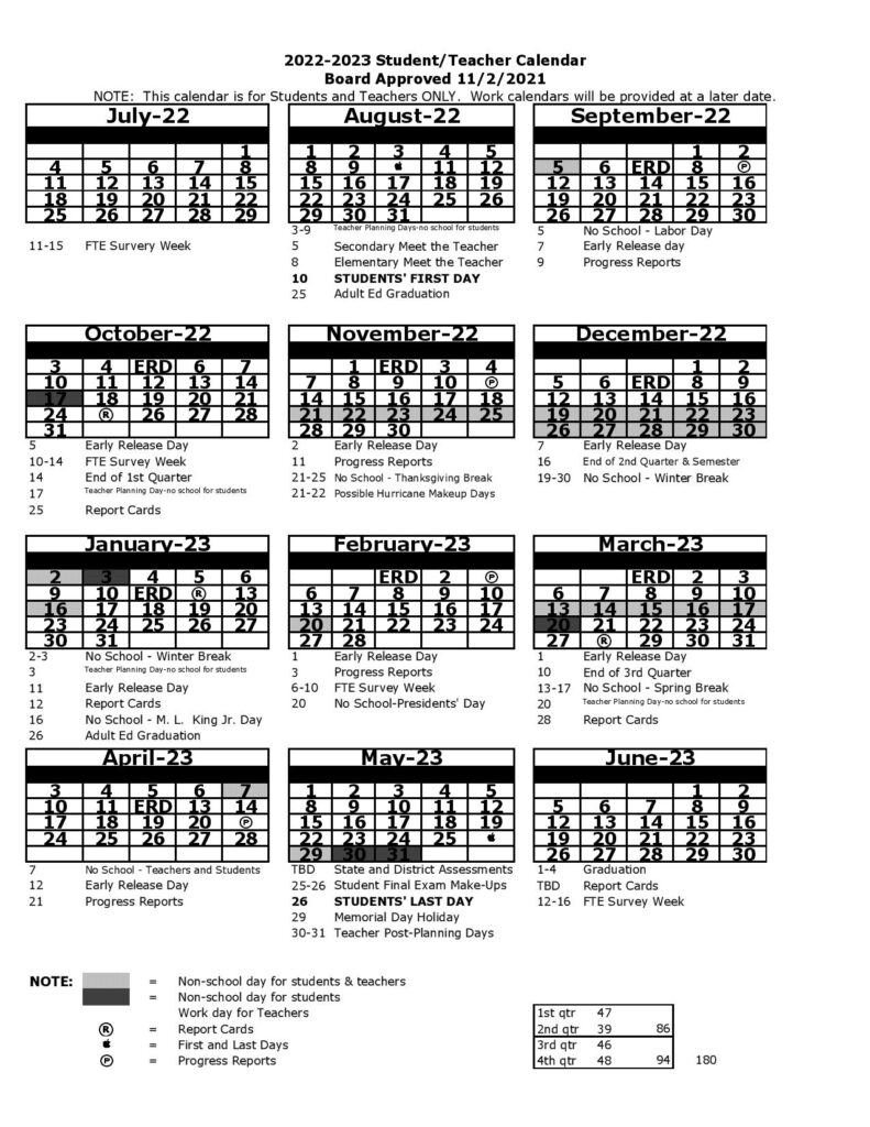 Pasco Calendar 2023 CountyCalendars