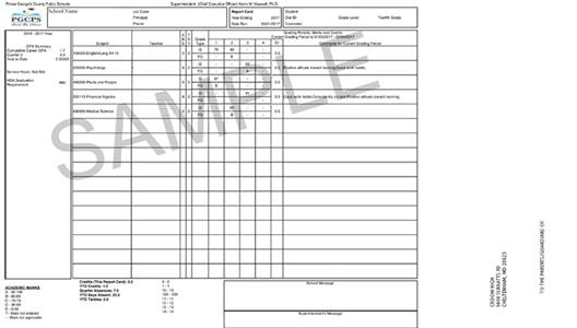 Prince George s County Public Schools Calendar 4th Quarter Grade 