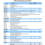 Prince William County Schools Calendar Qualads