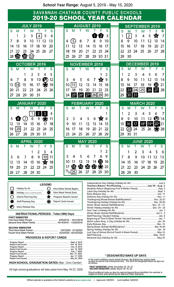 SCCPSS Calendar LoveMentors