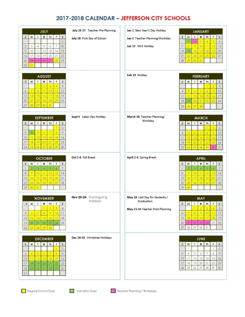 School Calendar Jefferson County Wv Working Calendar